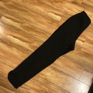 Size 2 Black High Waisted Lululemon Joggers